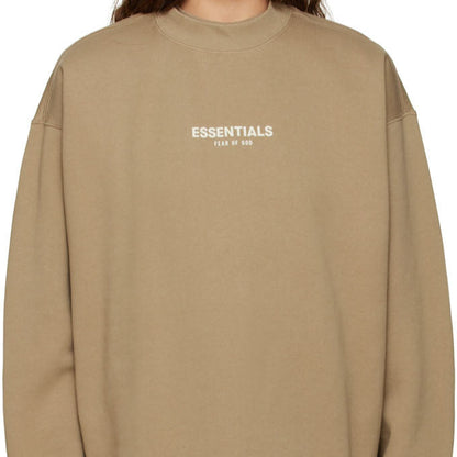 Essentials 'Tan' Cotton Sweatshirt