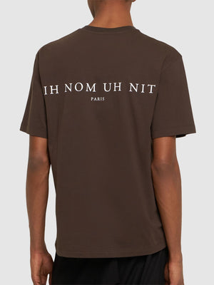 Ih Nom Uh Nit T-Shirt Floral Mask 'Brown'