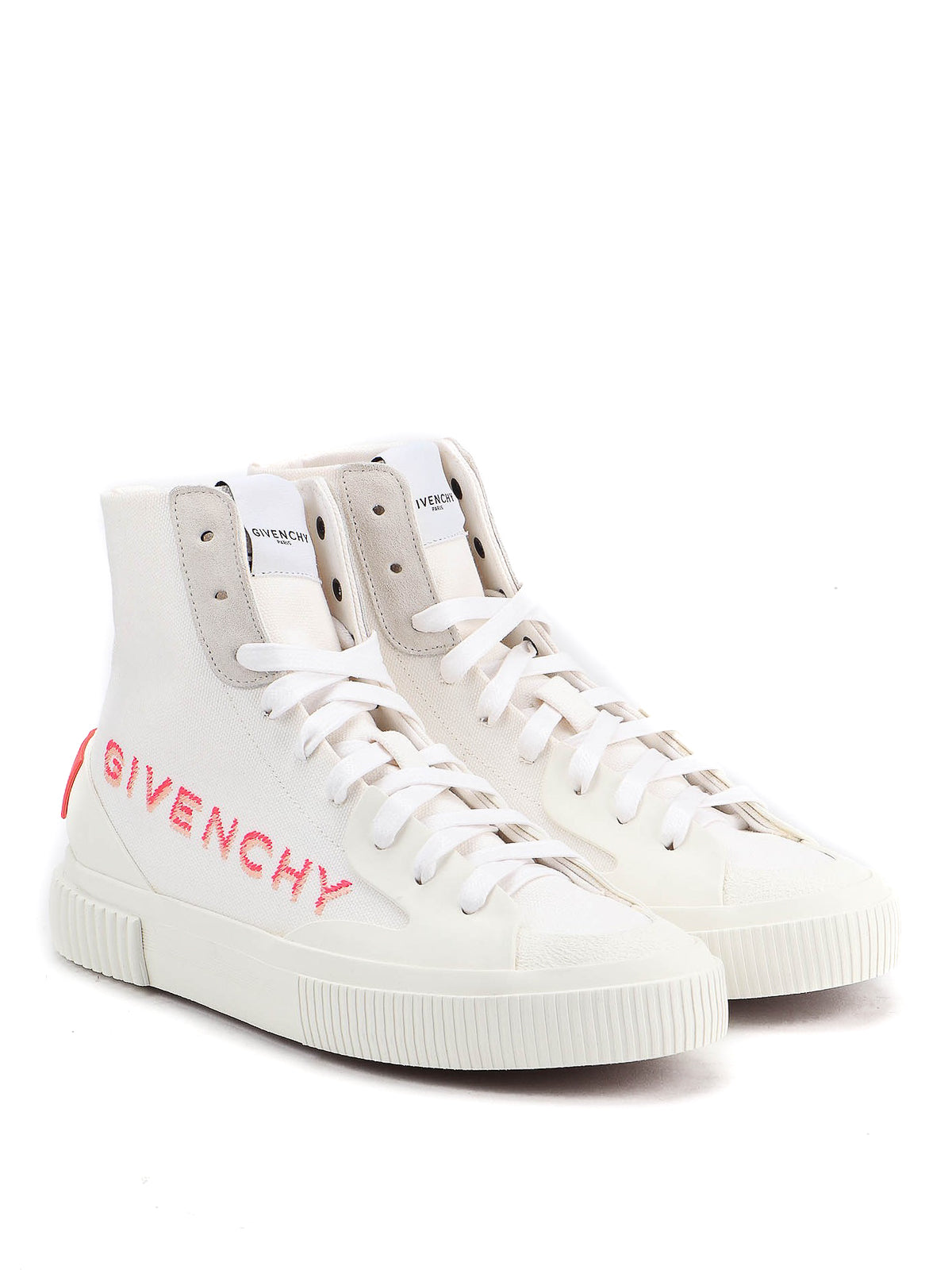 Givenchy Canvas High Top Sneakers