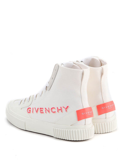 Givenchy Canvas High Top Sneakers