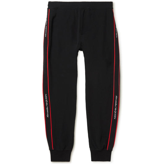 Alexander McQueen Pants Red Stripe on side