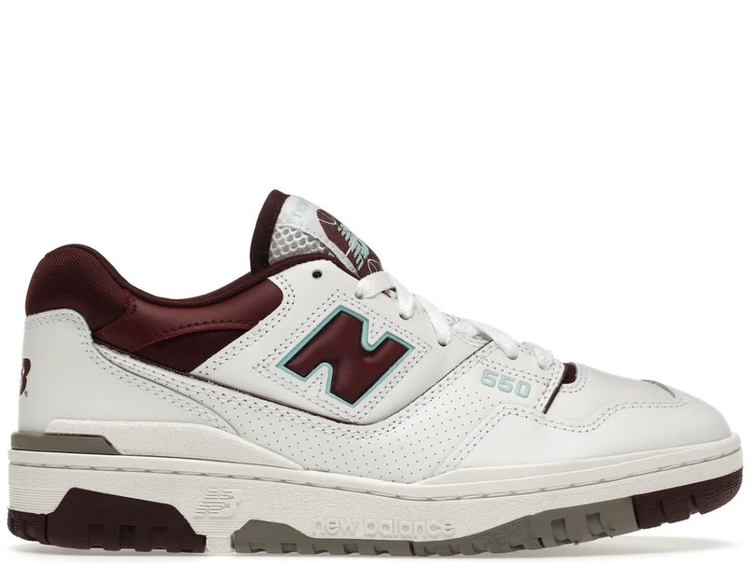 New balance 550 Burgundy Cyan