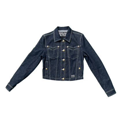 Jeans couture cropped jacket