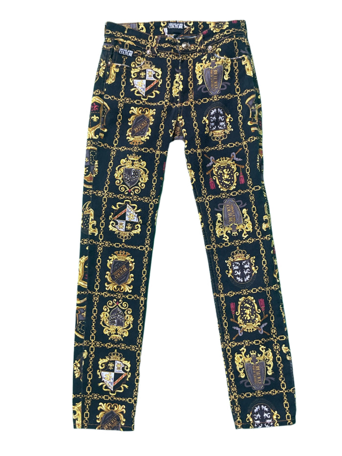 Versace Jeans Couture
Shield Baroque Print Jeans