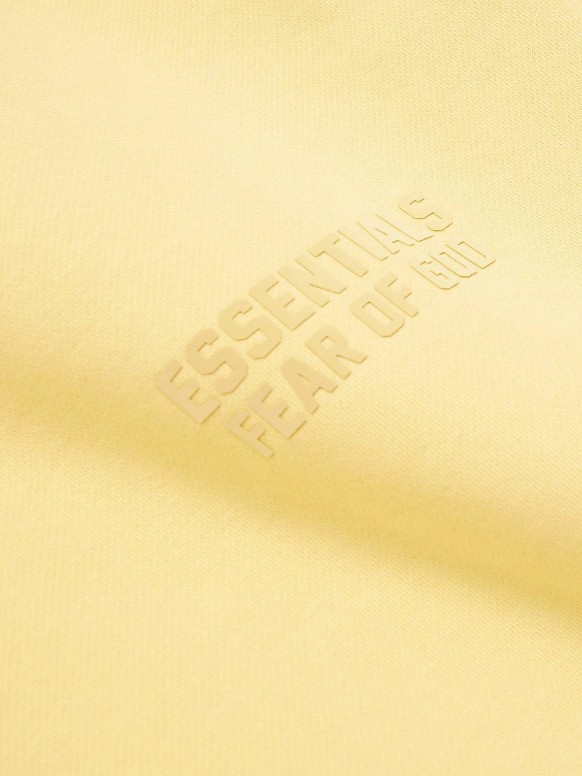 Essentials Fear of God Logo-Appliquéd Cotton-Blend Jersey Sweatshirt