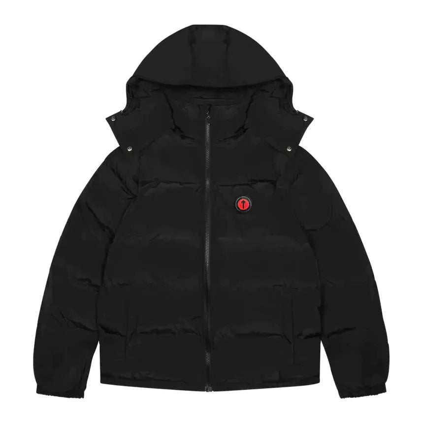 Trapstar Irongate Hooded Jacket Red/Black