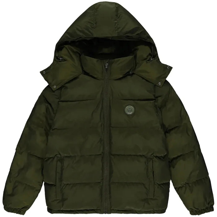 Trapstar Irongate Hooded Jacket 'Olive Green'