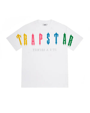 Trapstar Irongate Arch 2.0 T-shirt 'White/Candy'