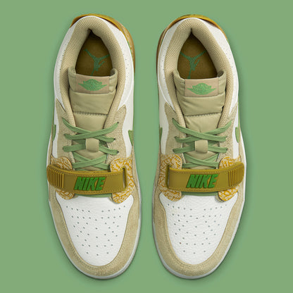 Jordan Legacy 312 Low Golden Moss Alligator