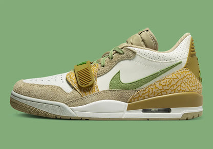 Jordan Legacy 312 Low Golden Moss Alligator