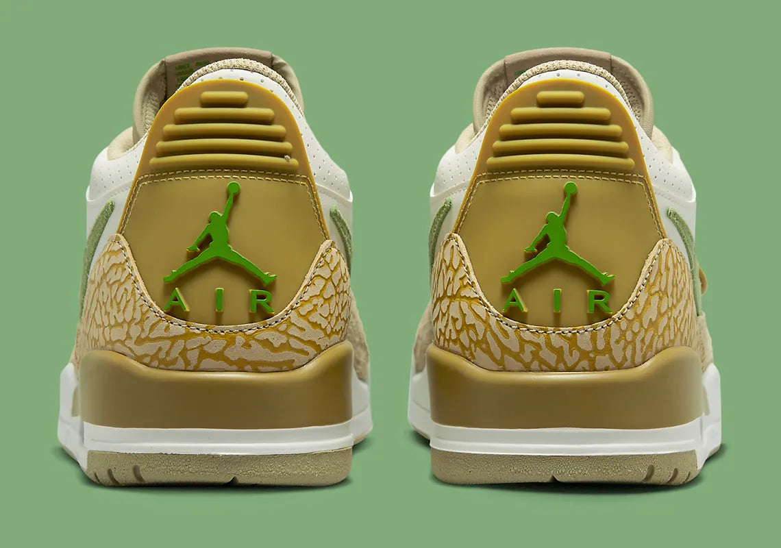 Jordan Legacy 312 Low Golden Moss Alligator