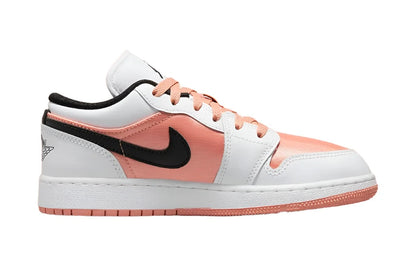 Jordan 1 Low GS White Light Madder Root