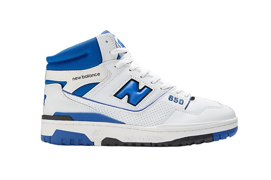 New Balance 650 White Royal Blue