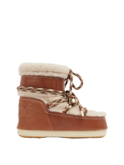 CHLOE CRAM SHEARLING BOOTS