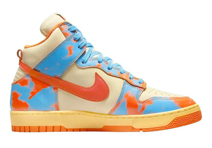 Nike Dunk High Orange Acid Wash Herran