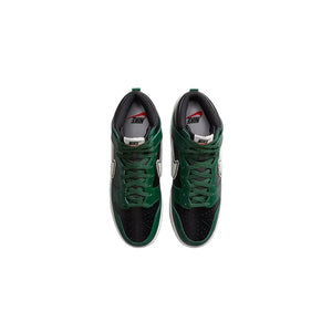 Nike Dunk High Chenille Swoosh 'Pine Green'