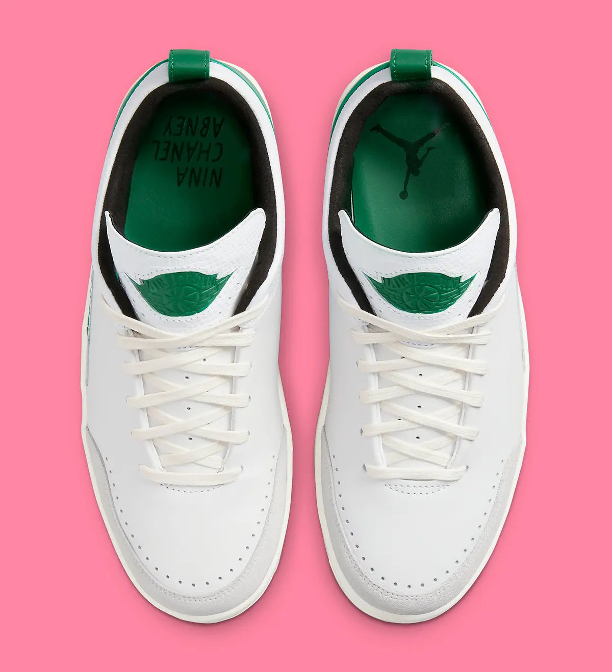 Jordan 2 Retro Low SE Nina Chanel White Malachite