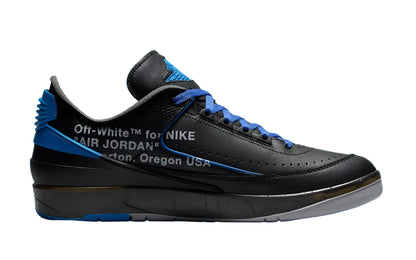 Jordan 2 Retro Low SP Off-White Black Blue