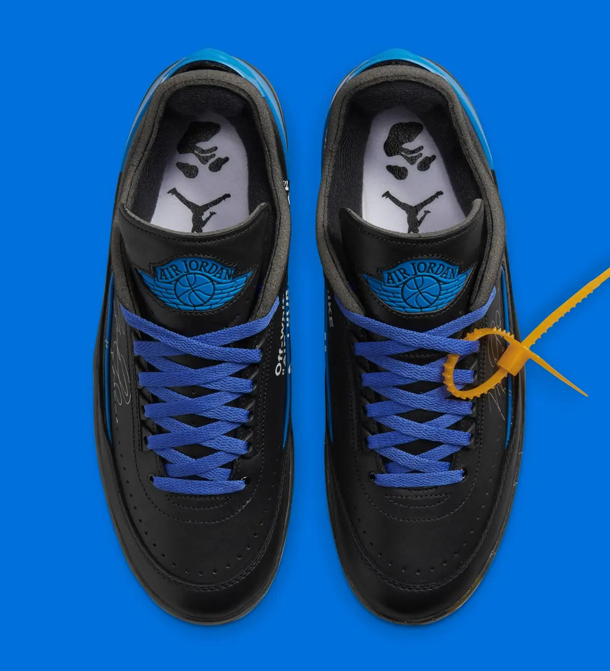 Jordan 2 Retro Low SP Off-White Black Blue