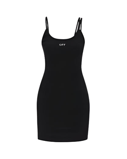 Off-White 'Off Stamp' Rib Basic Tank Dresso