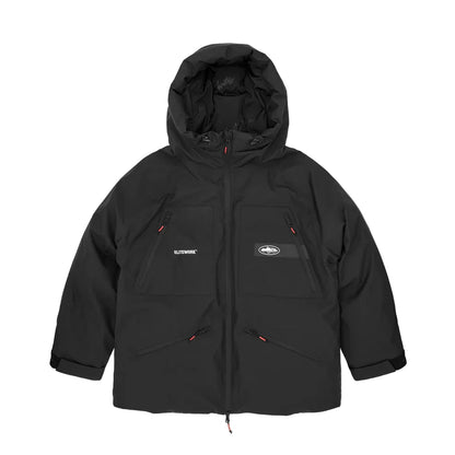 Corteiz Elitework Avalanche Bolo Parka 'Black'