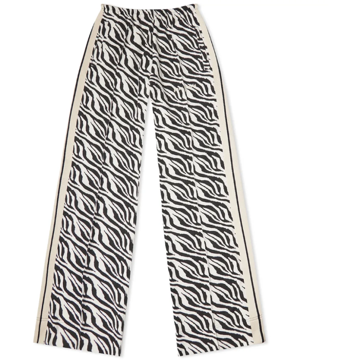 Palm Angels Zebra Print Loose Track Pant