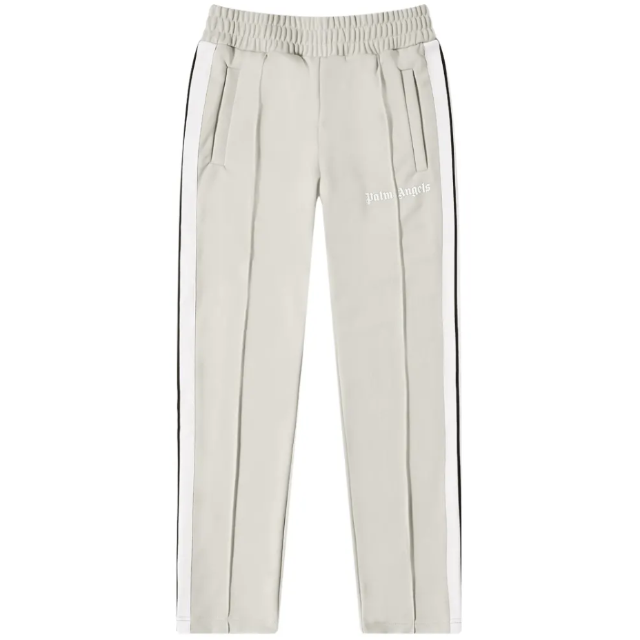 PALM ANGELS TAPED TRACK PANT OFF WHITE & WHITE