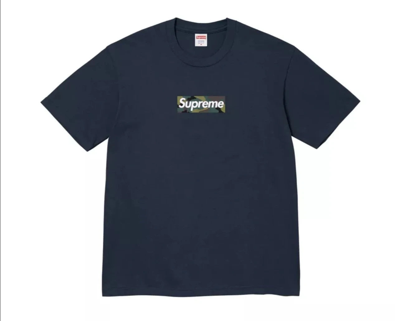 Supreme Camo Logo T-shirt