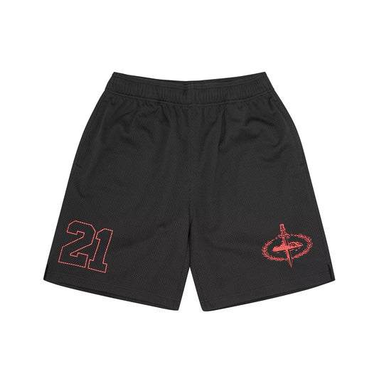 Corteiz X Slaughter Gang Mesh Shorts