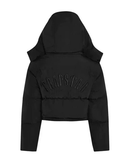 Trapstar Cropped Women's Coat 'Black'