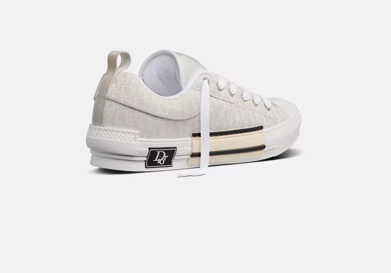 Dior B23 Skater Low Top Cream Oblique Jacquard