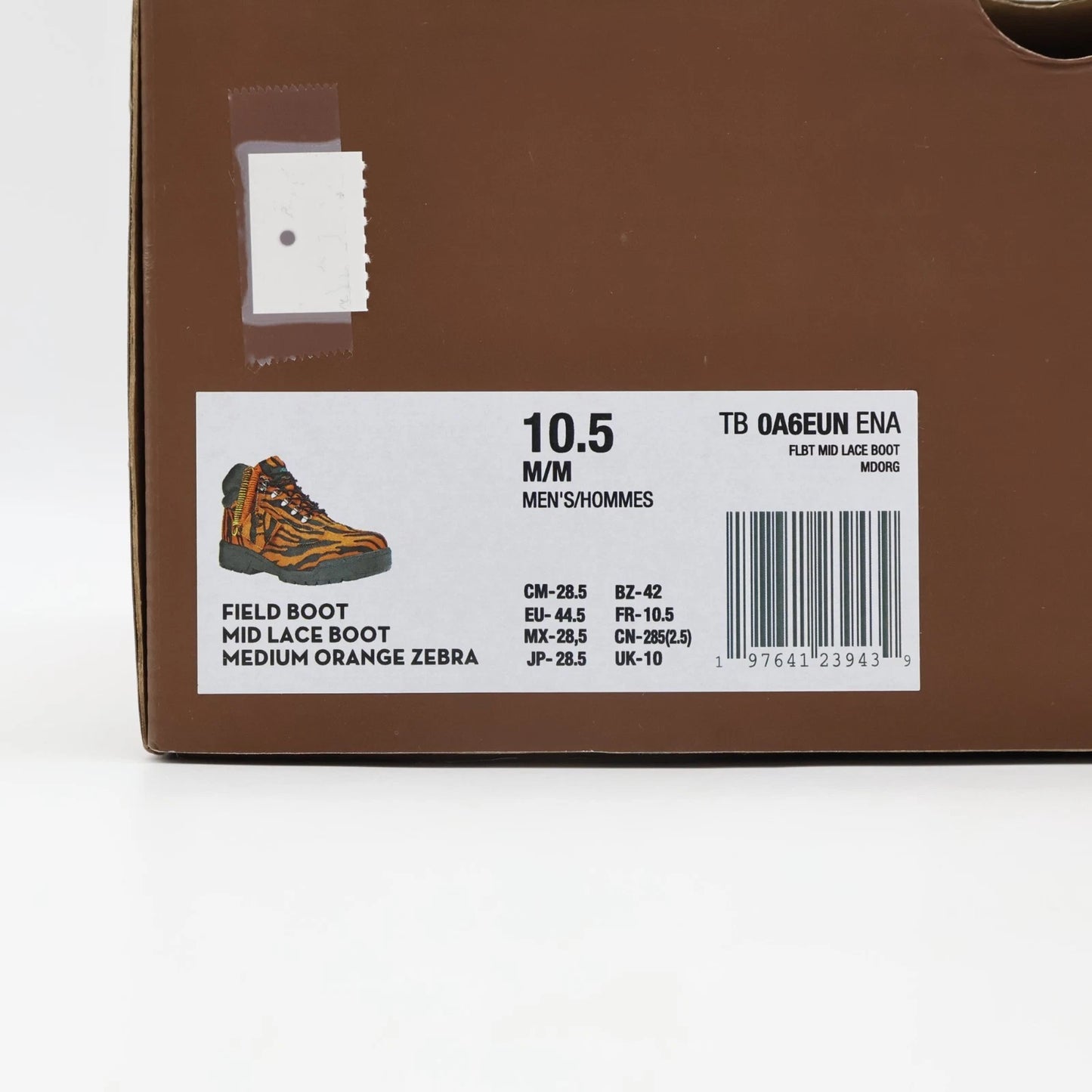 Supreme x Timberland Field Boot 'Tiger'