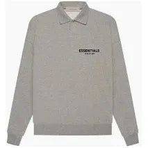 Essentials Long Sleeve Polo Shirt