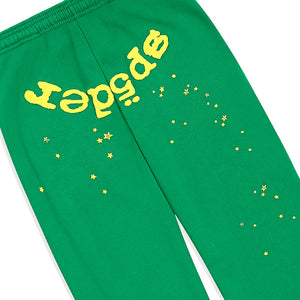 Sp5der Star OG Web V2 Sweatpants 'Slime Green'