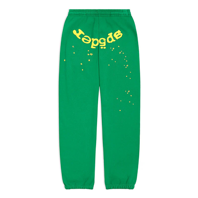 Sp5der Star OG Web V2 Sweatpants 'Slime Green'