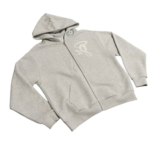 Syna Void zip Hoody Birch Marl