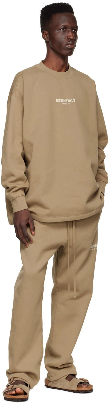 Essentials 'Tan' Cotton Sweatshirt