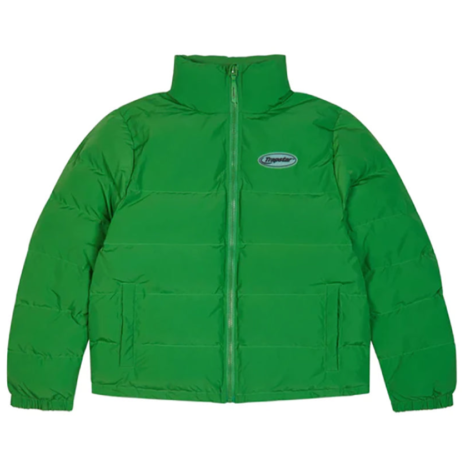 Trapstar Hyperdrive Puffer Jacket In Green