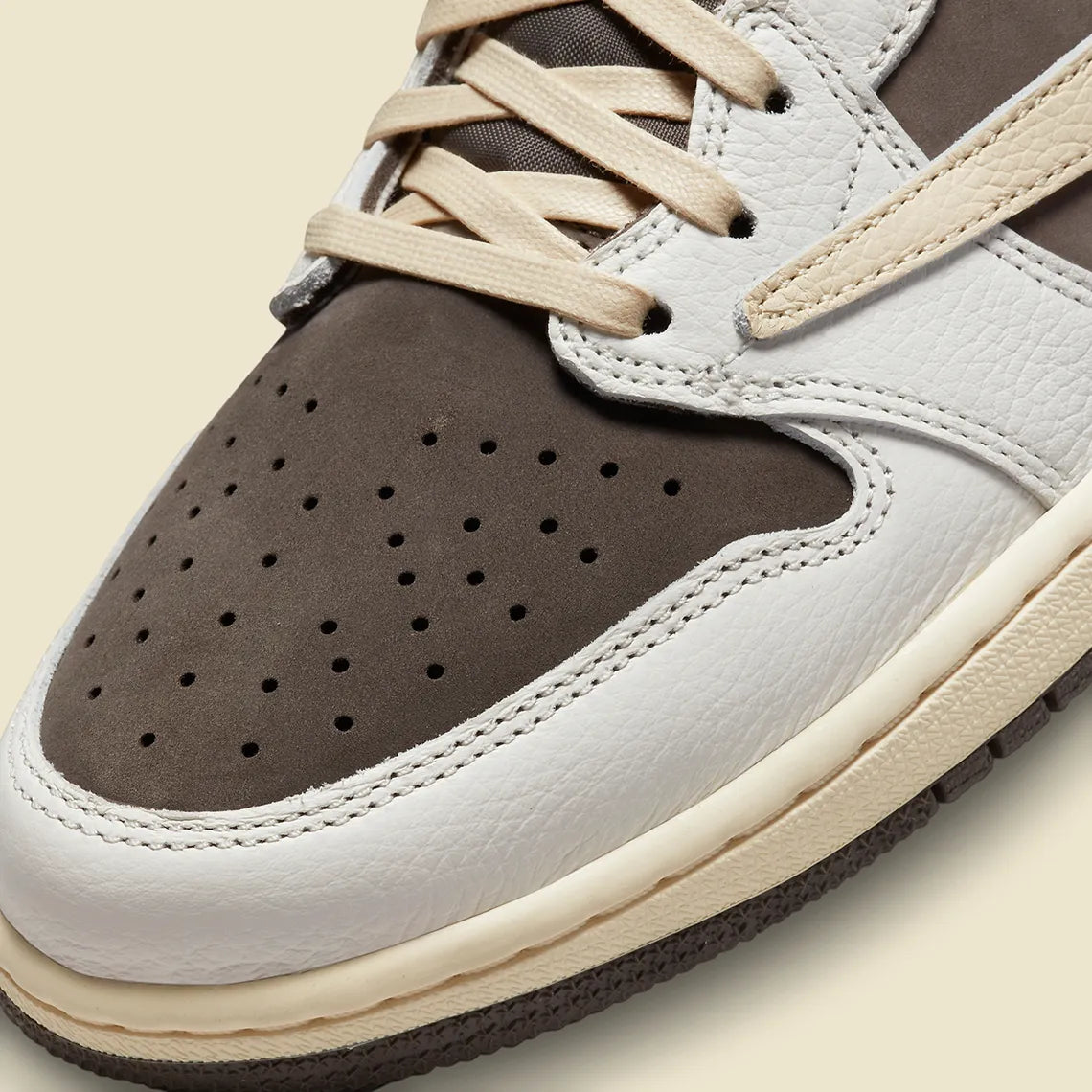 Air Jordan 1 Retro Low OG SP Travis Scott Reverse 'Mocha'