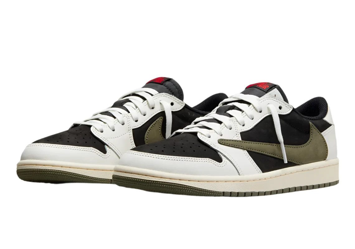 Air Jordan 1 Low OG SP x Travis Scott Olive PS