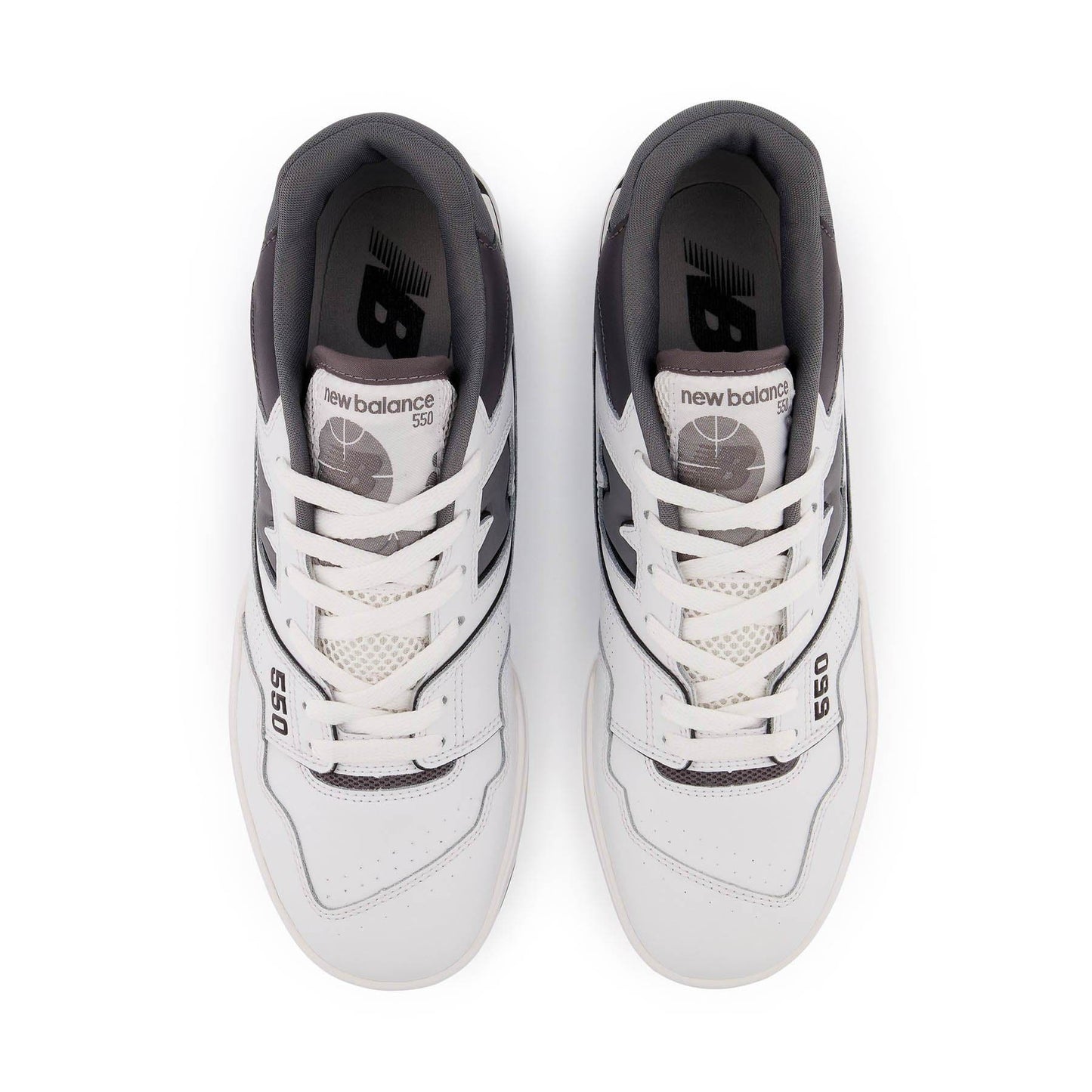 New Balance 550 White Grey Dark Grey